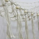 Stuffed Animal Net or Hammock with LED Light and Hooks - Stuffed Animal Storage Toy Hammock for Wall - Macrame Corner Plushie Net Jumbo, Boho Hanging Plush Organizer for Kids Bedroom Decor (41*41*57) - Image 5